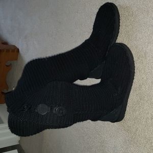 Knit tall Uggs